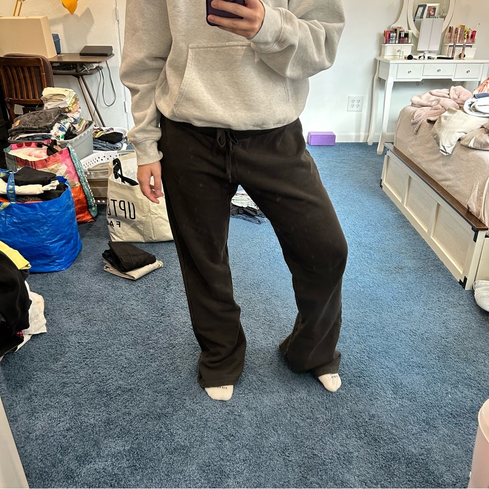Brandy Melville wide leg sweatpants